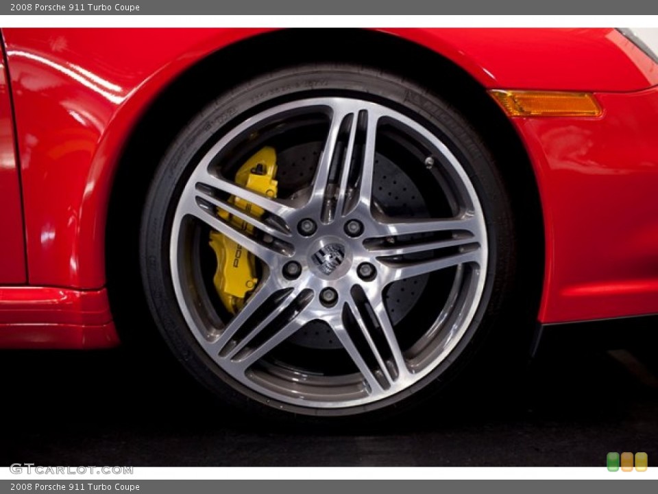 2008 Porsche 911 Turbo Coupe Wheel and Tire Photo #87124584