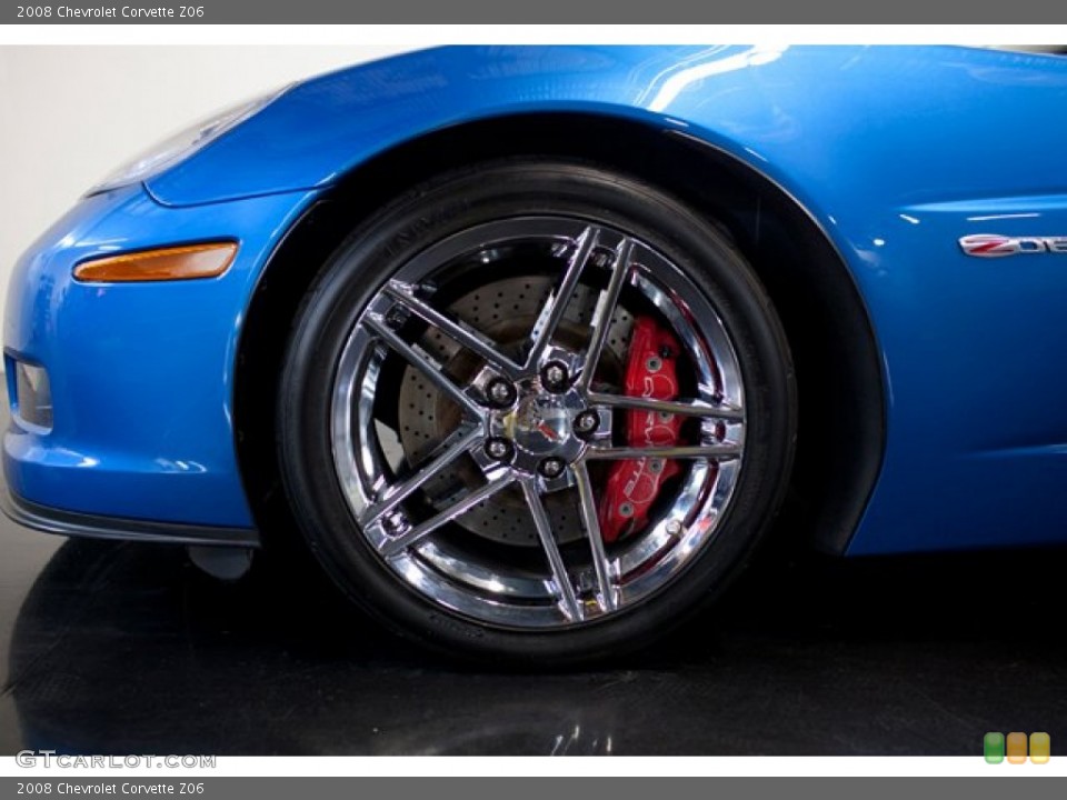 2008 Chevrolet Corvette Z06 Wheel and Tire Photo #87125895