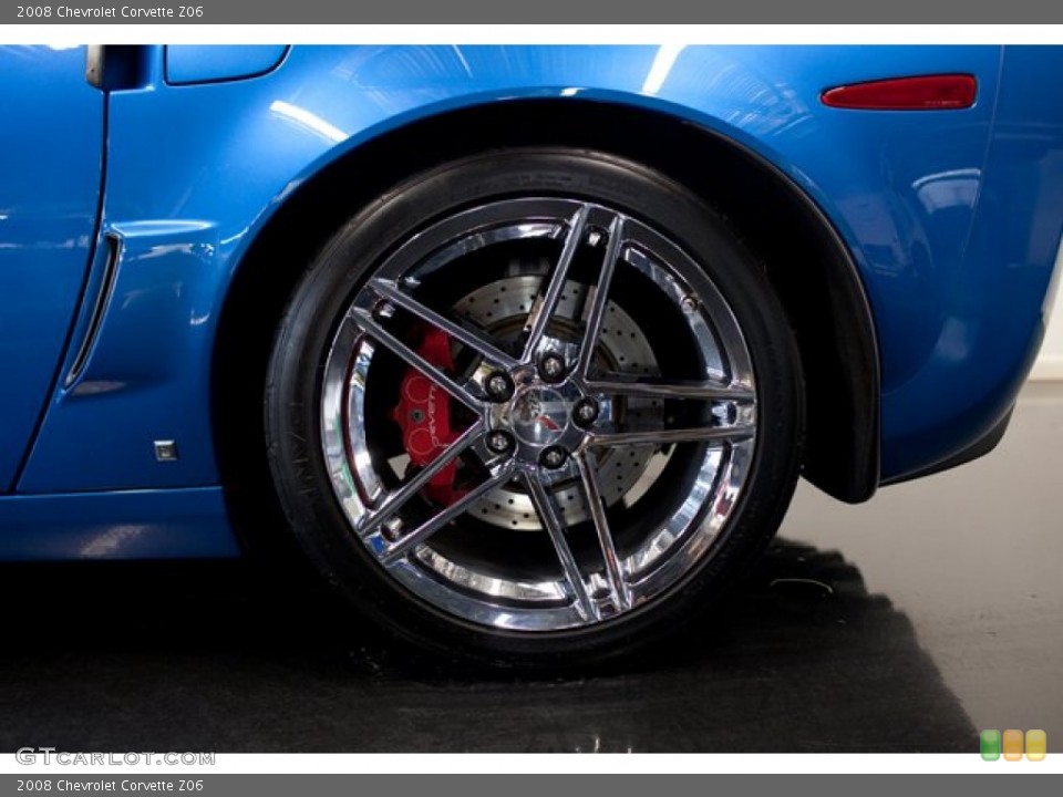 2008 Chevrolet Corvette Z06 Wheel and Tire Photo #87125919