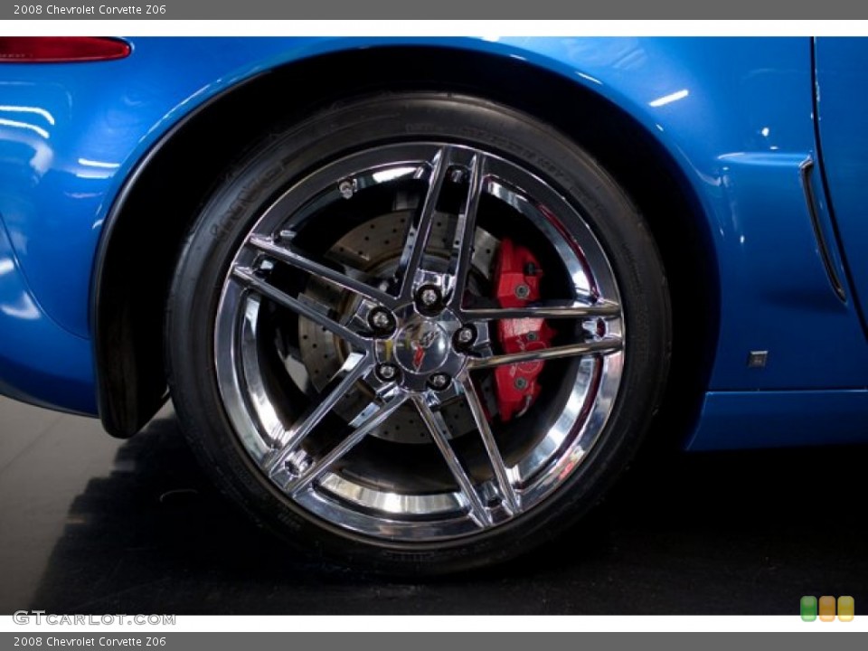 2008 Chevrolet Corvette Z06 Wheel and Tire Photo #87125943