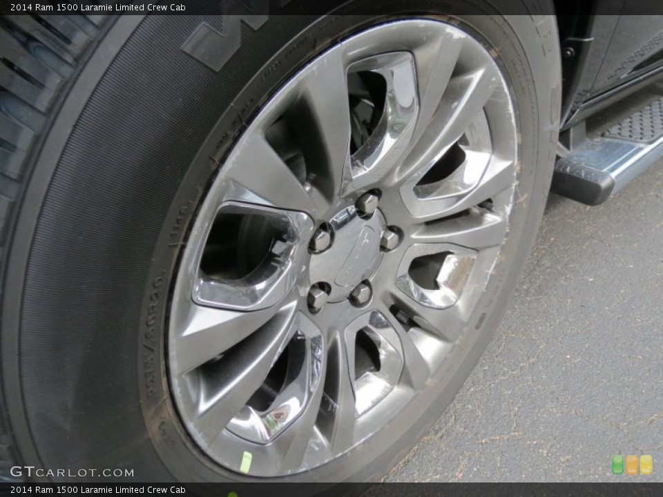 2014 Ram 1500 Laramie Limited Crew Cab Wheel and Tire Photo #87126315