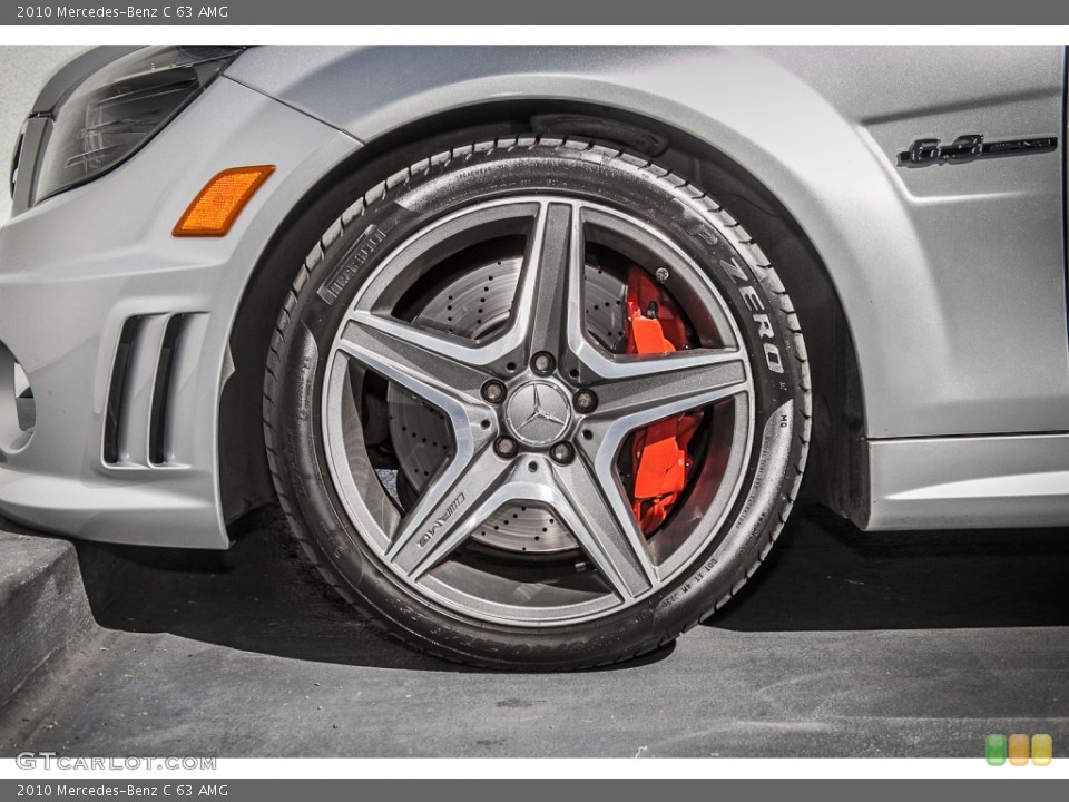 2010 Mercedes-Benz C 63 AMG Wheel and Tire Photo #87132531