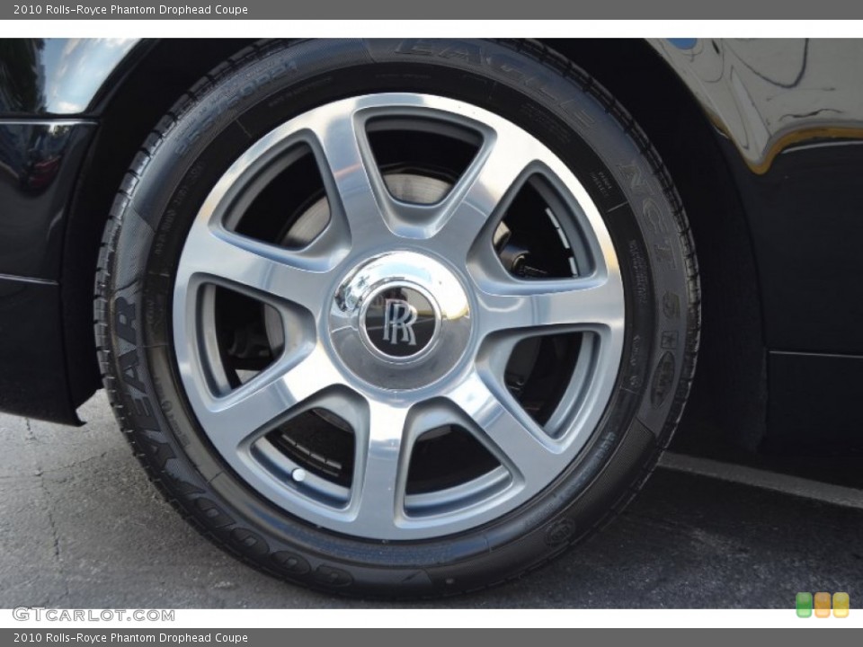 2010 Rolls-Royce Phantom Drophead Coupe Wheel and Tire Photo #87134676