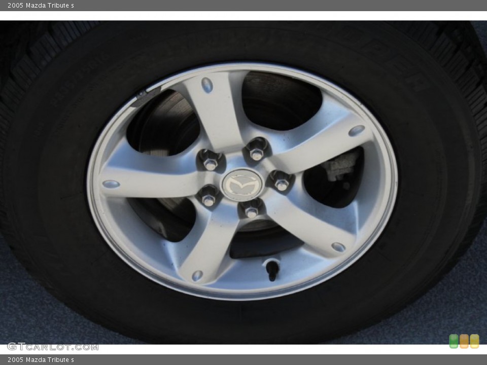 2005 Mazda Tribute s Wheel and Tire Photo #87151308
