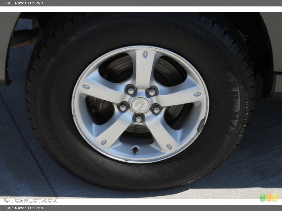 2005 Mazda Tribute s Wheel and Tire Photo #87151368