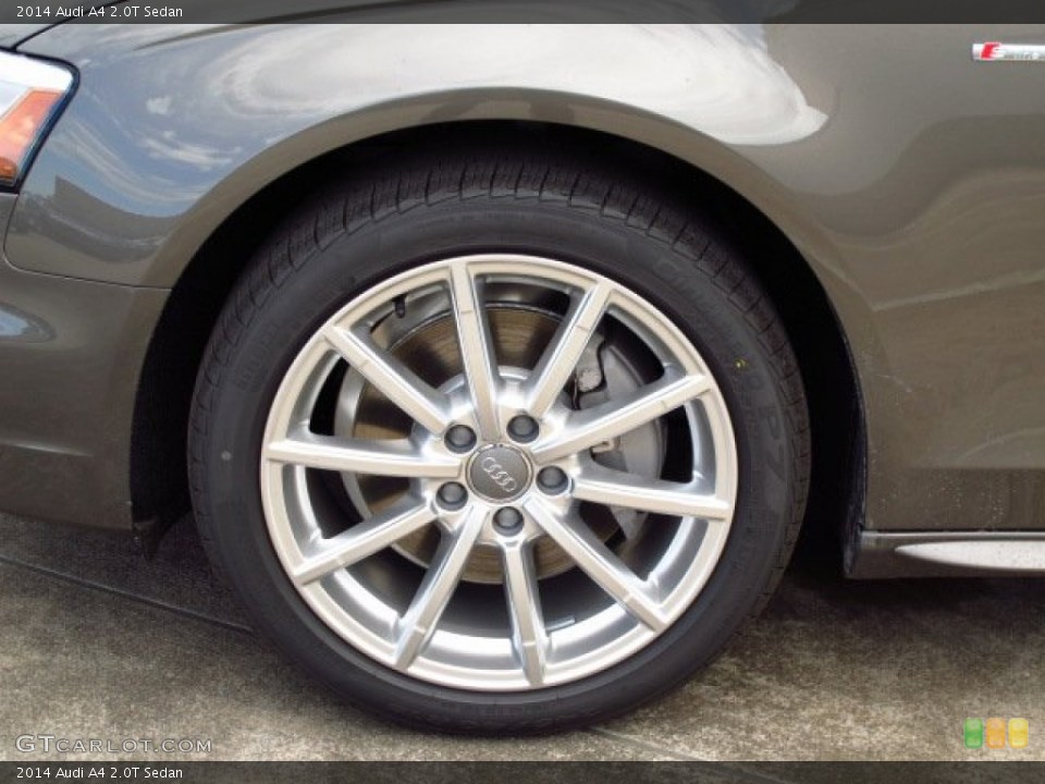 2014 Audi A4 2.0T Sedan Wheel and Tire Photo #87166422