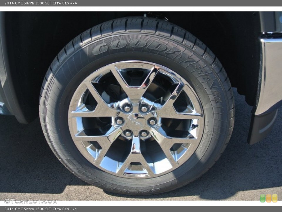 2014 GMC Sierra 1500 SLT Crew Cab 4x4 Wheel and Tire Photo #87172470