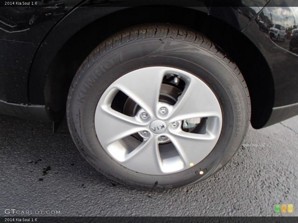 2014 Kia Soul 1.6 Wheel and Tire Photo #87185757