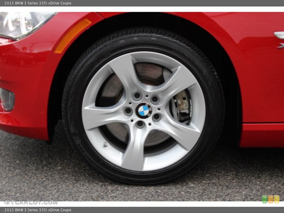 2013 BMW 3 Series 335i xDrive Coupe Wheel and Tire Photo #87187872