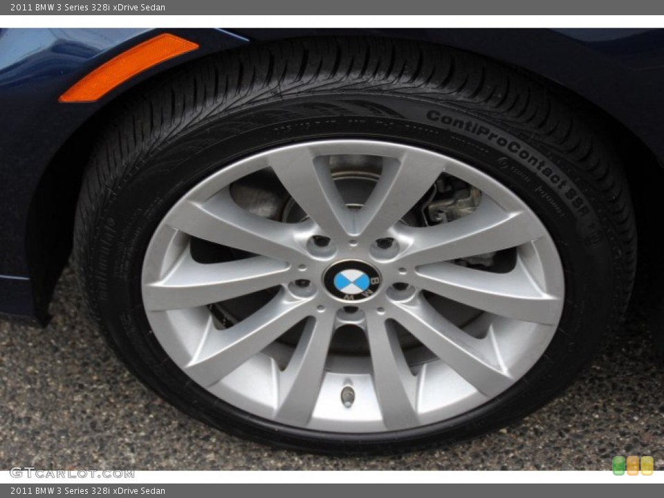 2011 BMW 3 Series 328i xDrive Sedan Wheel and Tire Photo #87188643