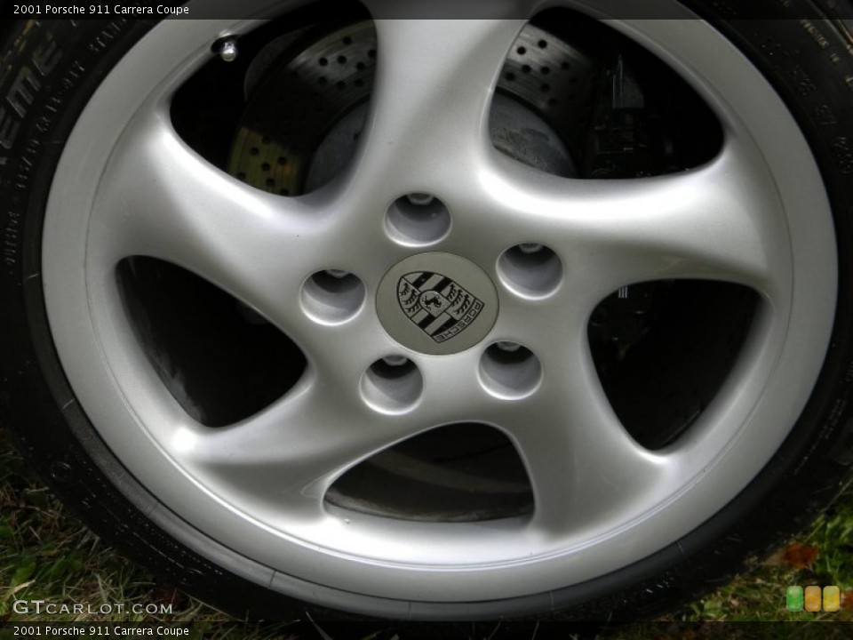 2001 Porsche 911 Carrera Coupe Wheel and Tire Photo #87197271