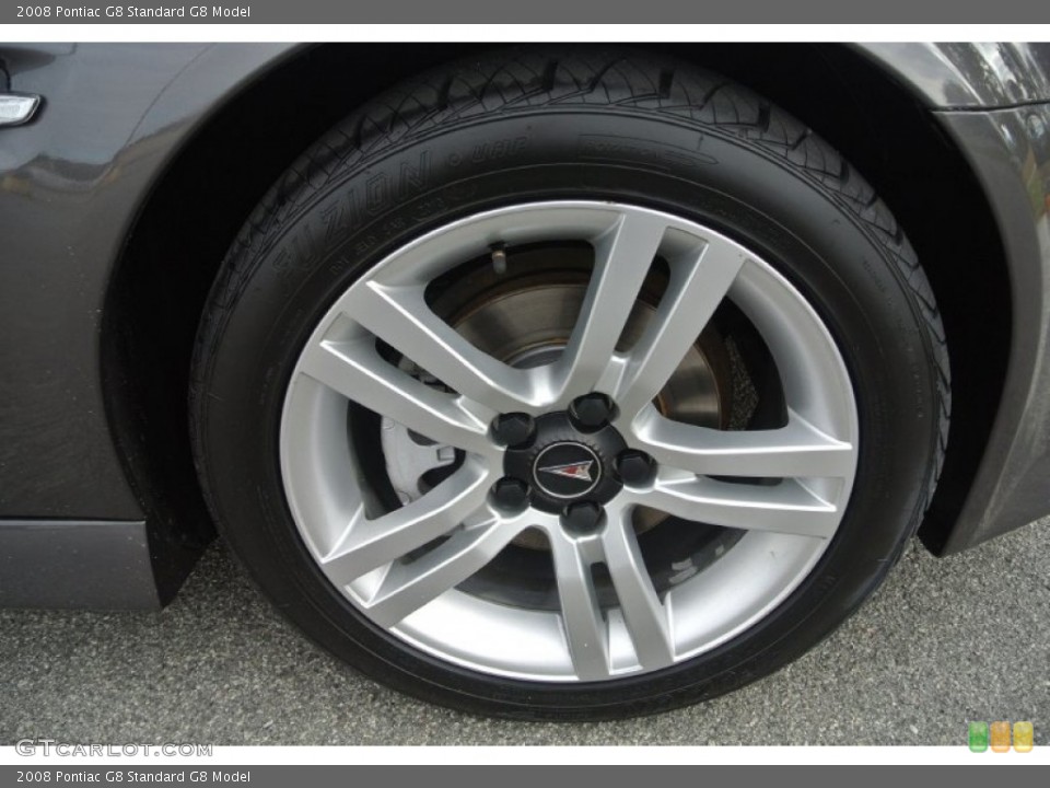 2008 Pontiac G8  Wheel and Tire Photo #87201276