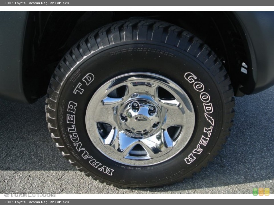 2007 Toyota Tacoma Regular Cab 4x4 Wheel and Tire Photo #87201846