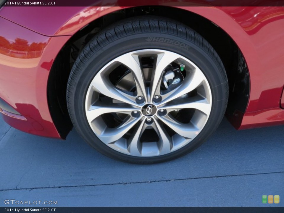 2014 Hyundai Sonata SE 2.0T Wheel and Tire Photo #87205734