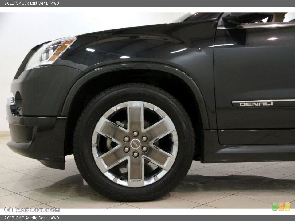 2012 GMC Acadia Denali AWD Wheel and Tire Photo #87207438