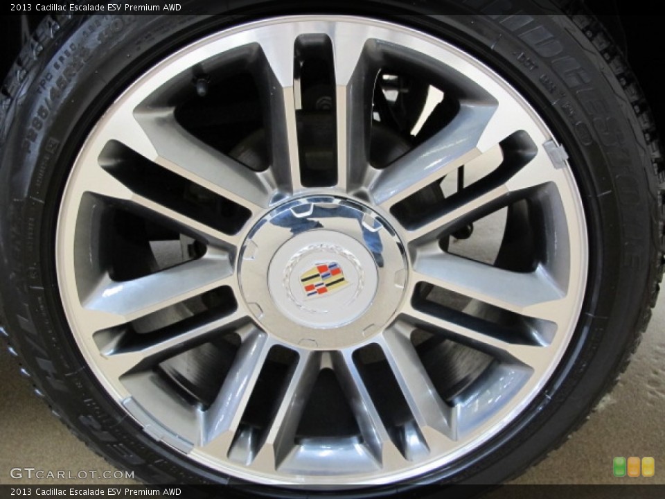 2013 Cadillac Escalade ESV Premium AWD Wheel and Tire Photo #87209439