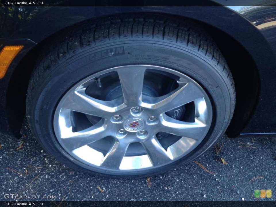 2014 Cadillac ATS 2.5L Wheel and Tire Photo #87216246