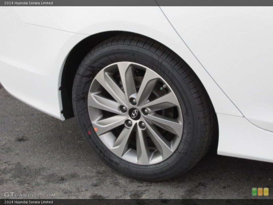 2014 Hyundai Sonata Limited Wheel and Tire Photo #87220824