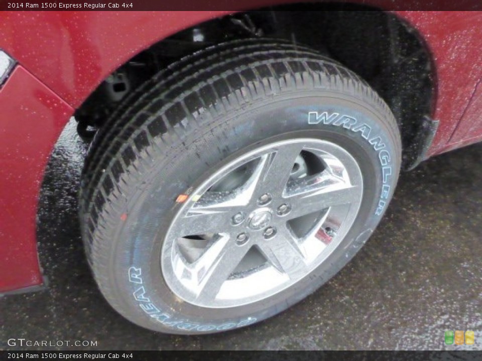 2014 Ram 1500 Express Regular Cab 4x4 Wheel and Tire Photo #87221976
