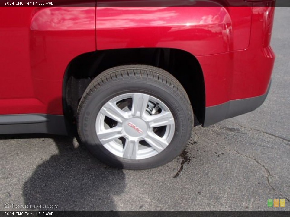 2014 GMC Terrain SLE AWD Wheel and Tire Photo #87226743