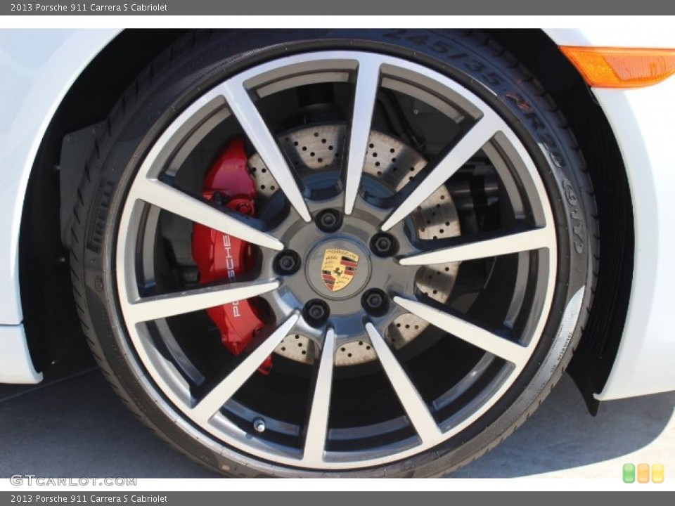 2013 Porsche 911 Carrera S Cabriolet Wheel and Tire Photo #87231363