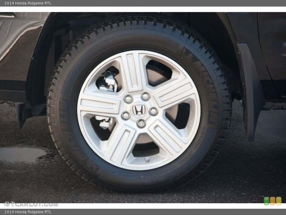 2014 Honda Ridgeline RTL Wheel and Tire Photo #87231516