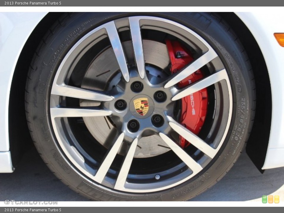 2013 Porsche Panamera Turbo S Wheel and Tire Photo #87232860