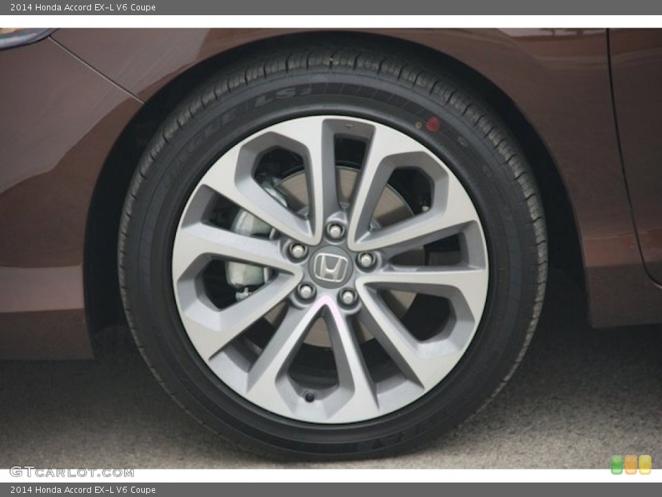 2014 Honda Accord EX-L V6 Coupe Wheel and Tire Photo #87233310