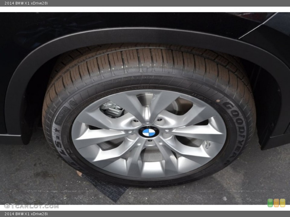 2014 BMW X1 xDrive28i Wheel and Tire Photo #87234072