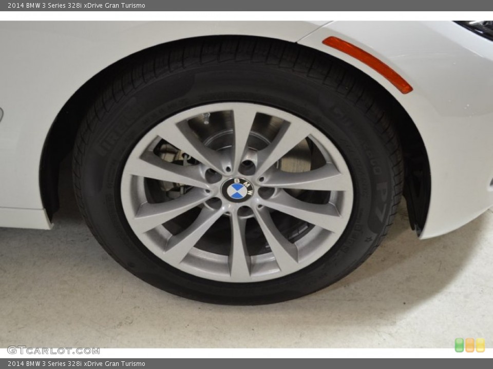 2014 BMW 3 Series 328i xDrive Gran Turismo Wheel and Tire Photo #87235746
