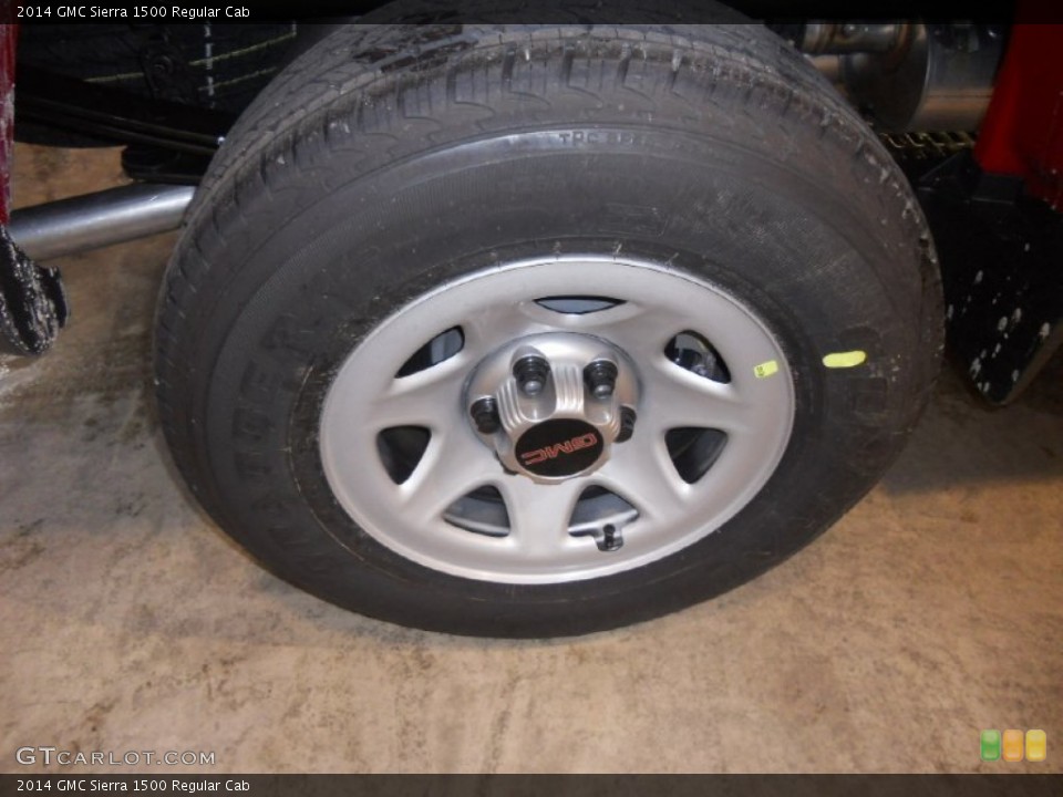 2014 GMC Sierra 1500 Regular Cab Wheel and Tire Photo #87236178