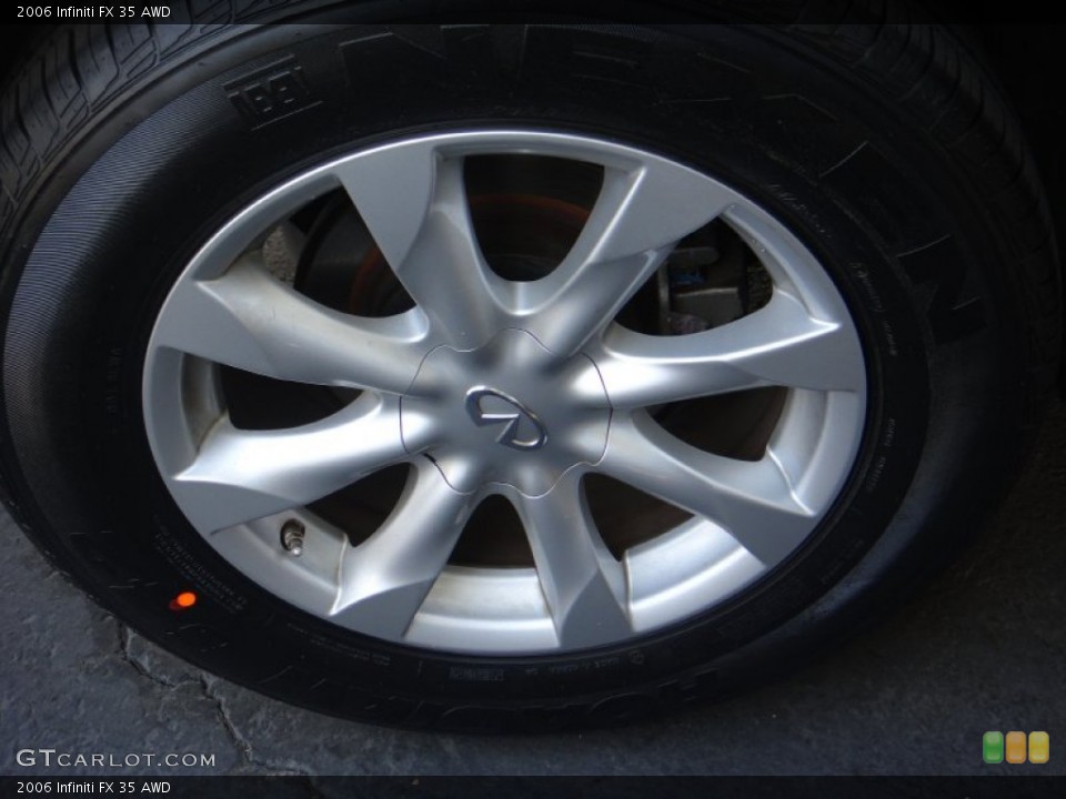 2006 Infiniti FX 35 AWD Wheel and Tire Photo #87238911