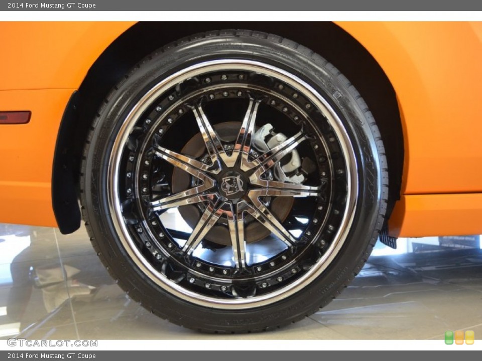 2014 Ford Mustang Custom Wheel and Tire Photo #87241512