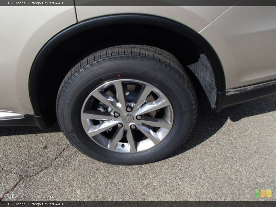 2014 Dodge Durango Limited AWD Wheel and Tire Photo #87243123