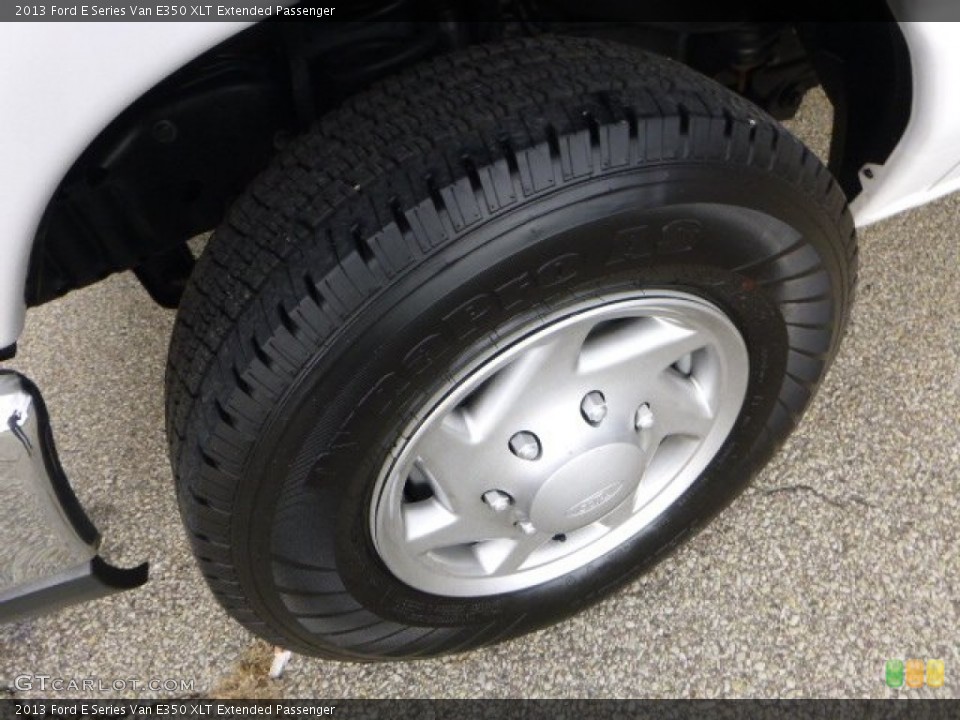 2013 Ford E Series Van E350 XLT Extended Passenger Wheel and Tire Photo #87256872
