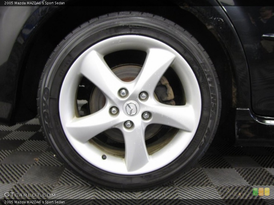 2005 Mazda MAZDA6 s Sport Sedan Wheel and Tire Photo #87267861