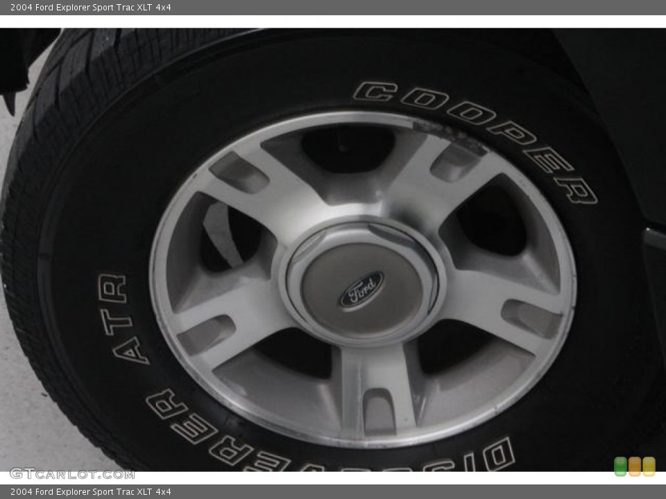 2004 Ford Explorer Sport Trac XLT 4x4 Wheel and Tire Photo #87269346