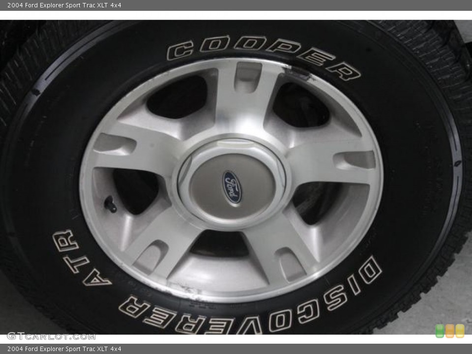 2004 Ford Explorer Sport Trac XLT 4x4 Wheel and Tire Photo #87269358