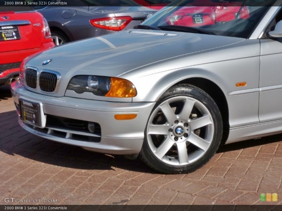 2000 BMW 3 Series 323i Convertible Wheel and Tire Photo #87270534