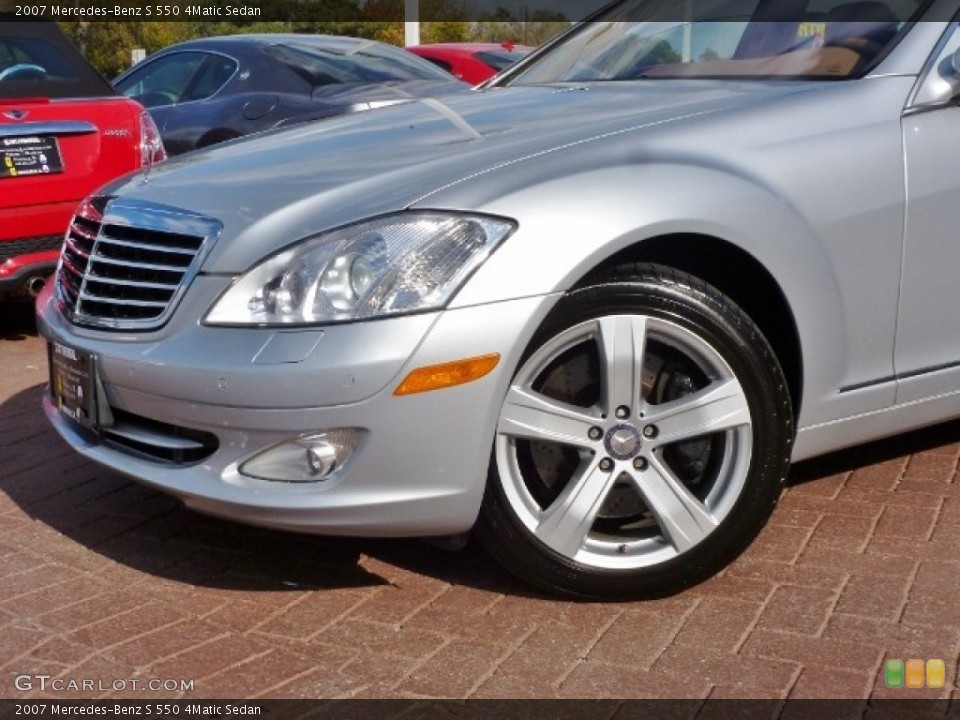 2007 Mercedes-Benz S 550 4Matic Sedan Wheel and Tire Photo #87270996