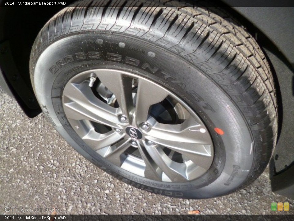 2014 Hyundai Santa Fe Sport AWD Wheel and Tire Photo #87281841