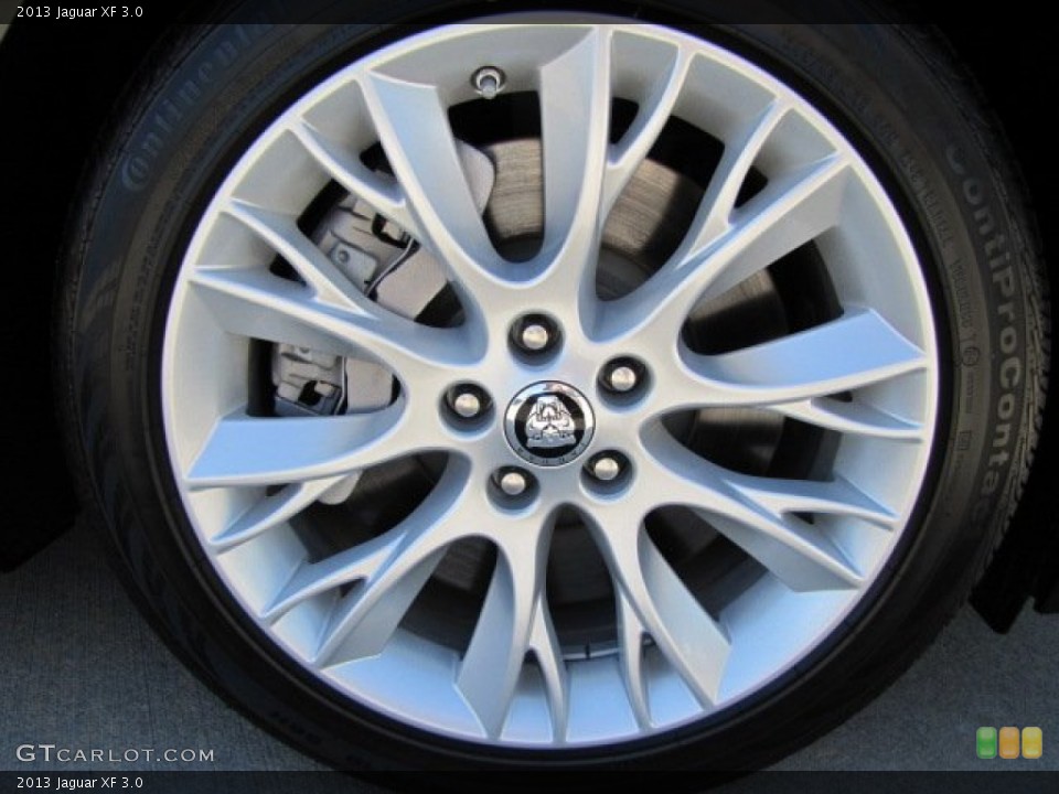 2013 Jaguar XF 3.0 Wheel and Tire Photo #87290478