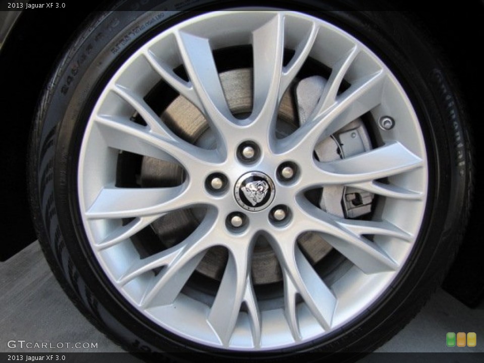 2013 Jaguar XF 3.0 Wheel and Tire Photo #87290512