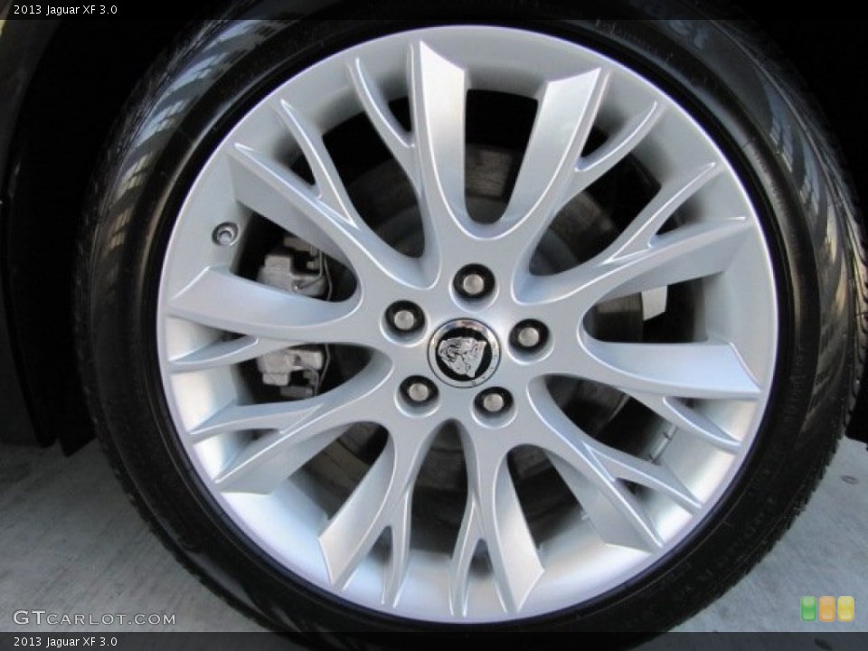 2013 Jaguar XF 3.0 Wheel and Tire Photo #87290526