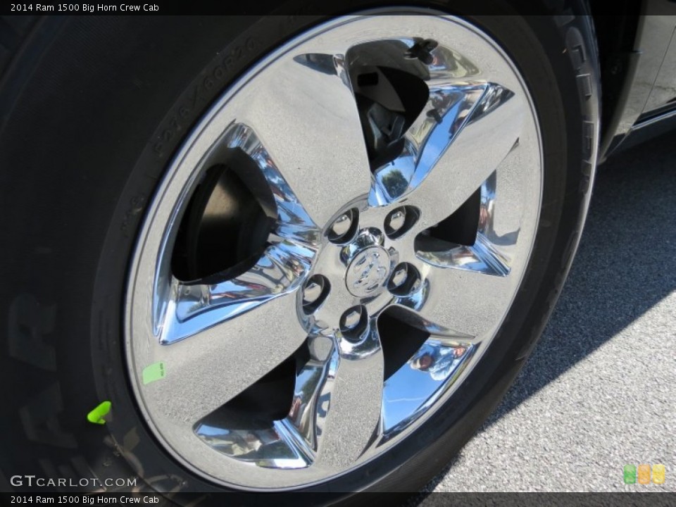 2014 Ram 1500 Big Horn Crew Cab Wheel and Tire Photo #87292476