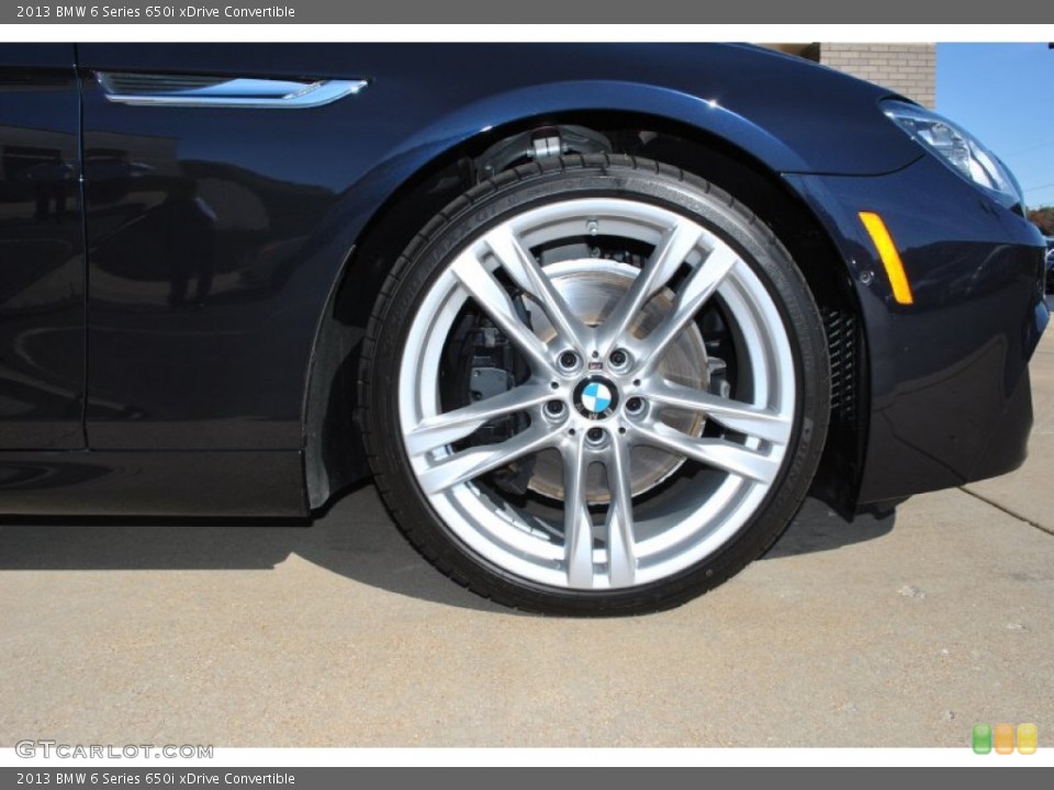 2013 BMW 6 Series 650i xDrive Convertible Wheel and Tire Photo #87299223