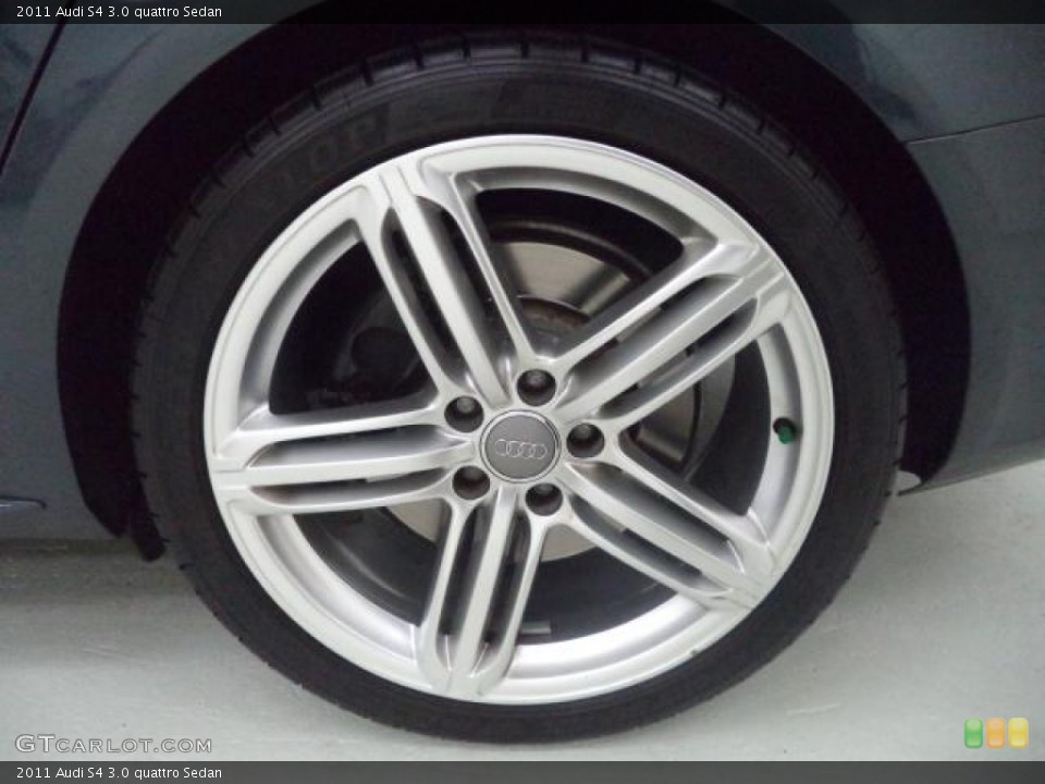 2011 Audi S4 3.0 quattro Sedan Wheel and Tire Photo #87302315