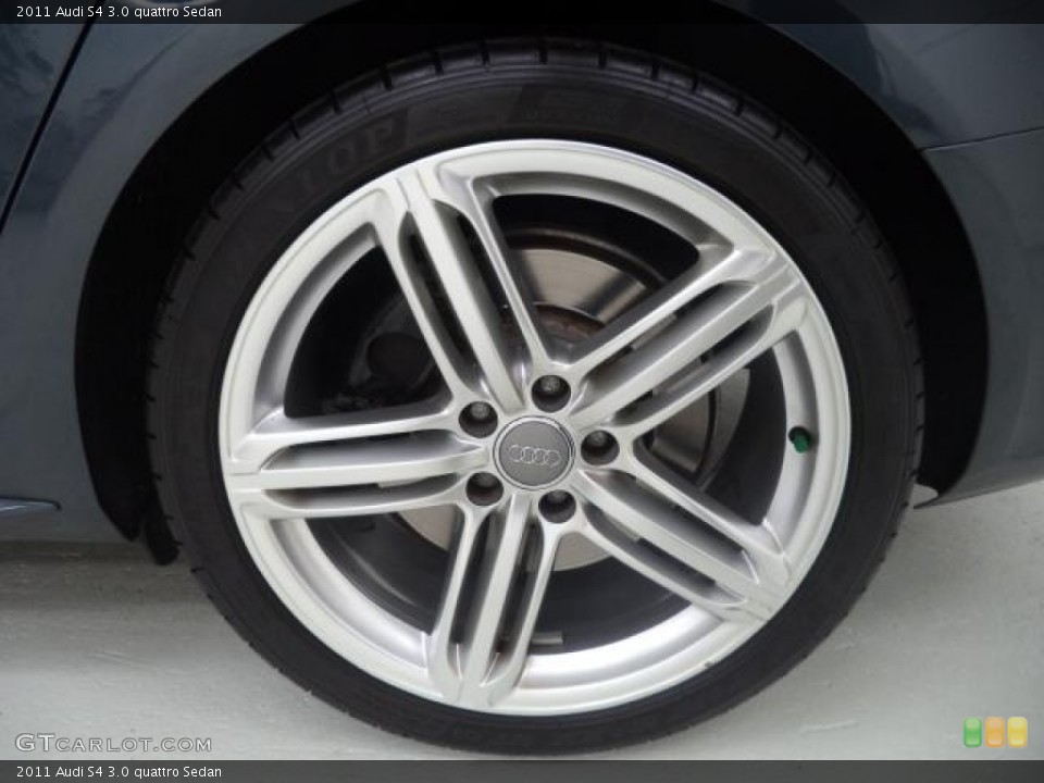2011 Audi S4 3.0 quattro Sedan Wheel and Tire Photo #87302333