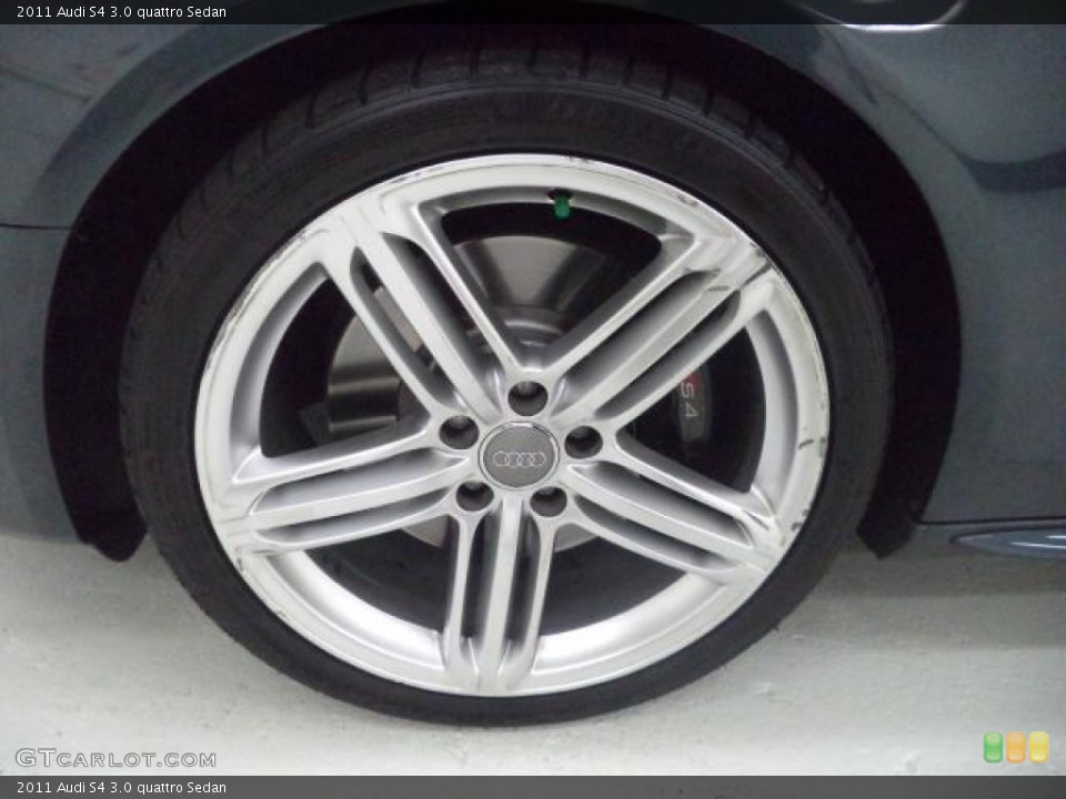 2011 Audi S4 3.0 quattro Sedan Wheel and Tire Photo #87302351