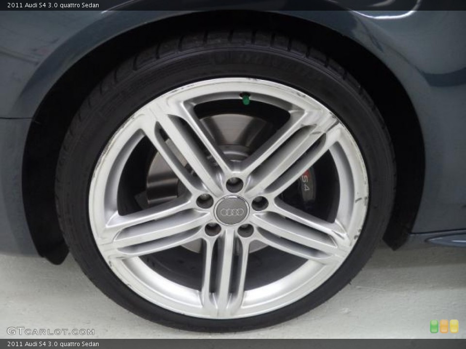 2011 Audi S4 3.0 quattro Sedan Wheel and Tire Photo #87302367
